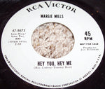 Margie Mills : Goodbye, Boys, Goodbye / Hey You, Hey Me (7", Single, Promo)