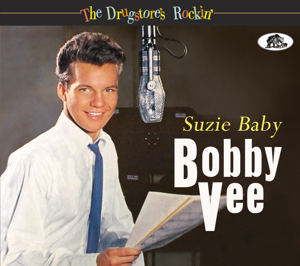 the album cover for Bobby Vee - Drugstore's Rockin': Suzie Baby [With Booklet] [Digipak]