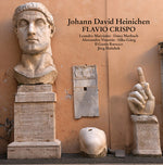 the album cover for Heinichen / Marziotte / Arroniz - Flavio Crispo