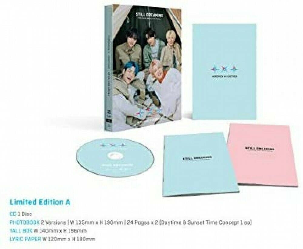 the album cover for TOMORROW X TOGETHER - STILL DREAMING [Import Version A]