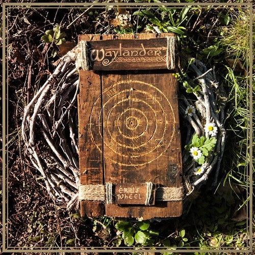 the album cover for Waylander - Eriu's Wheel