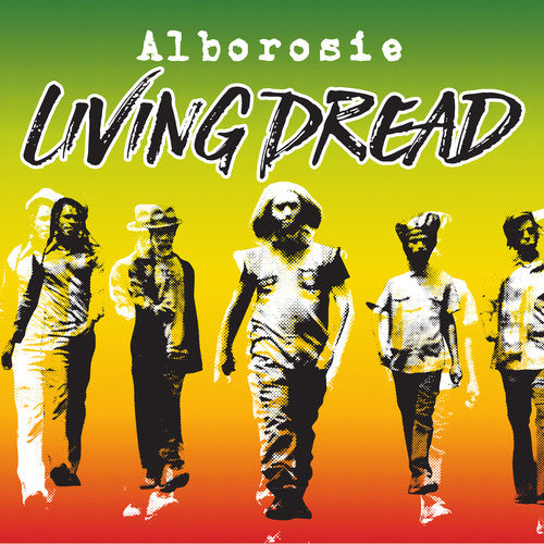 the album cover for Alborosie - Living Dread [Limited Edition Green Vinyl Single]