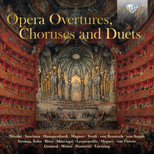 the album cover for Bizet / Staatskapelle Berlin - Opera Overtures / Choruses & Duets