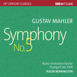 the album cover for Mahler / Swr Radio Symphony Orchestra - Symphony 5