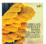 the album cover for Debussy / Budapest String Quartet - Budapest String Quartet Plays