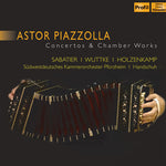 the album cover for Piazzolla / Sabatier - Concertos & Chamber Works