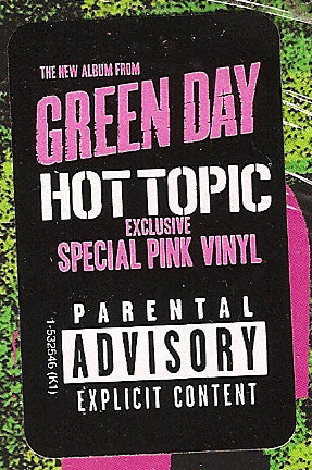 Green Day : ¡Uno! (LP, Album, Ltd, Pin)