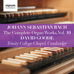 the album cover for David Goode - Complete Organ Works 10