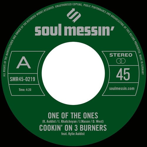 Cookin' on 3 Burners - One Of The Ones / Force Of Nature (Vinyl)