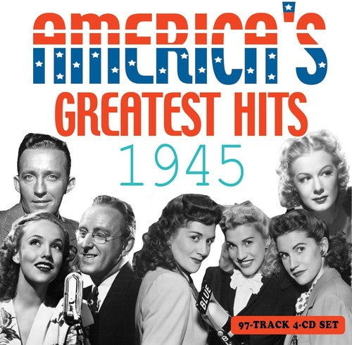 the album cover for Americas Greatest Hits 1945 / Various - America's Greatest Hits 1945
