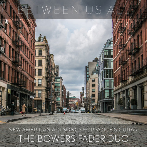 the album cover for Claman / Bowers Fader Duo - Between Us All