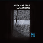 the album cover for Alex Harding - Dark Blue