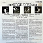 Horace Parlan : On The Spur Of The Moment (2xLP, Album, Ltd, Num, RE, 180)