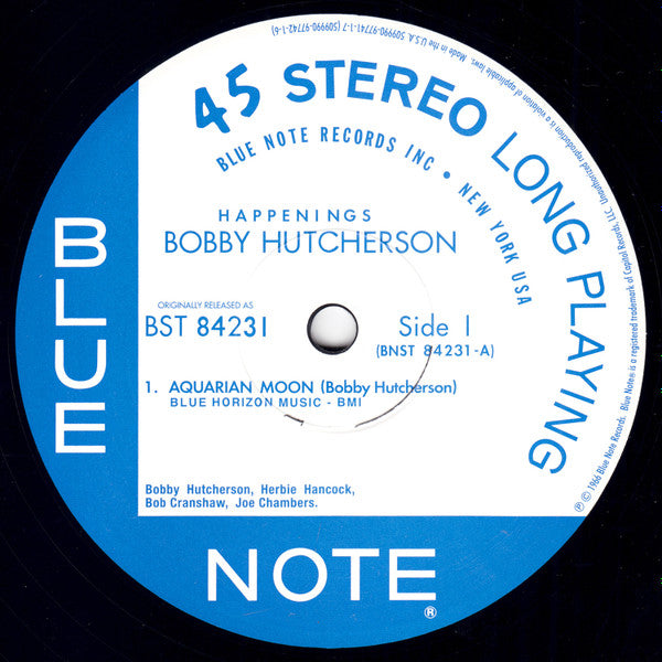 Bobby Hutcherson : Happenings (2x12", Album, Ltd, RE, RM, 180)