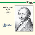 the album cover for Kuhlau / Kuhlau Quartet - Quartet for 4 Flutes
