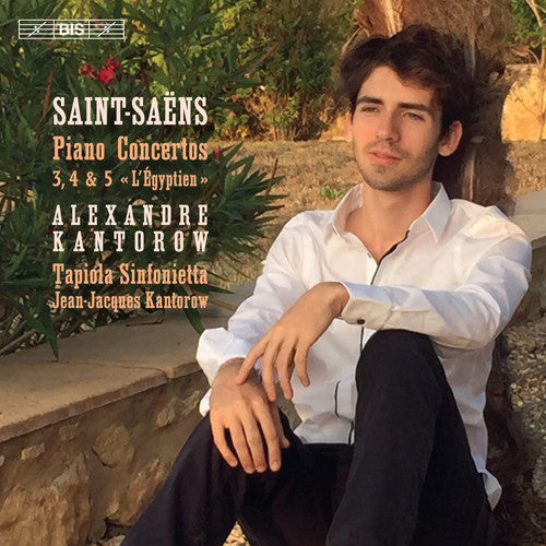 the album cover for Saint-Saens / Kantorow - Piano Concertos 3-5