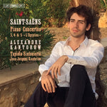 the album cover for Saint-Saens / Kantorow - Piano Concertos 3-5
