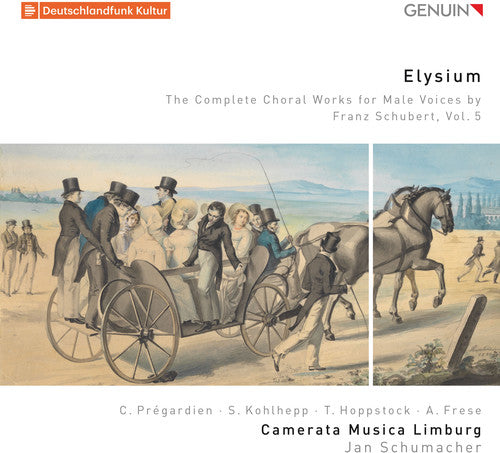 the album cover for Schubert / Frese / Schumacher - Complete Choral Works 5