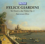 the album cover for Giardini / Archimie Duo - Sei Duetti a Due Violini