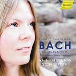 the album cover for J Bach S / Schluter - Fantasias & Duets