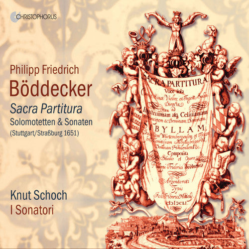 the album cover for Boddecker / Schoch - Sacra Partitura