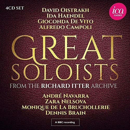 the album cover for Great Soloists / Various 4pk - Great Soloists