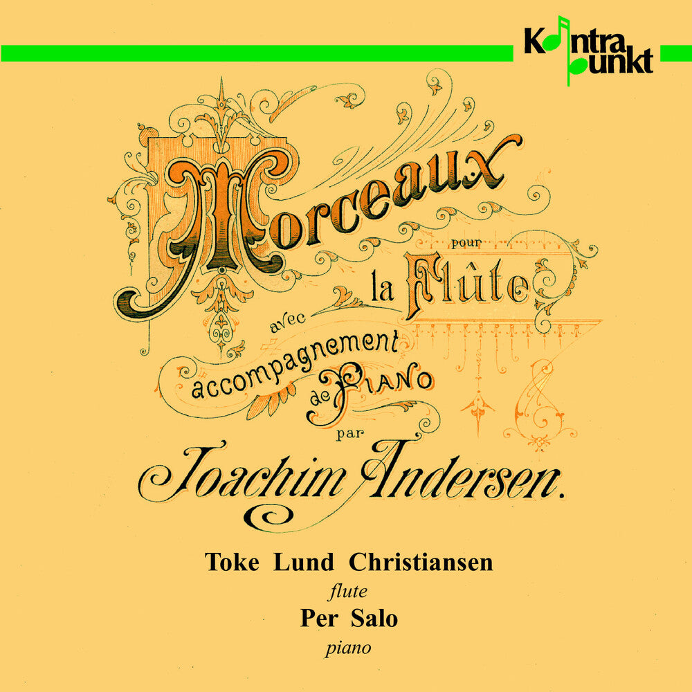 the album cover for Andersen / Christiansen - L'hirondelle