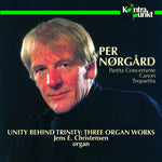 the album cover for Norgard / Christensen - Partita Concertante / Canon