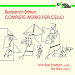 the album cover for Britten / Dinitzen / Salo - Complete Works for Cello
