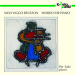 the album cover for Bentzon / Salo - Works for Piano