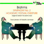 the album cover for Brahms / Lonskov / Llambias - Symphony 2