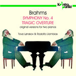 the album cover for Brahms / Lonskov & Llambias - Symphony 4 / Tragic Overture