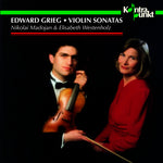 the album cover for Grieg / Madojan / Westenholz - Violin Sonatas