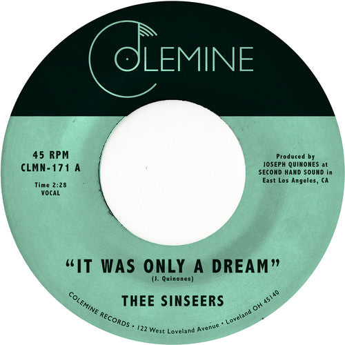 Thee Sinseers - It Was Only A Dream (Vinyl)