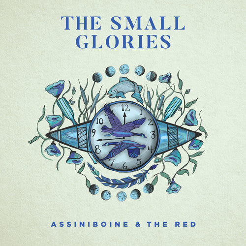 the album cover for Small Glories - Assiniboine & The Red