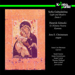 the album cover for Gubaidulina / Gorecki - Light & Shadow / Domina ONostra