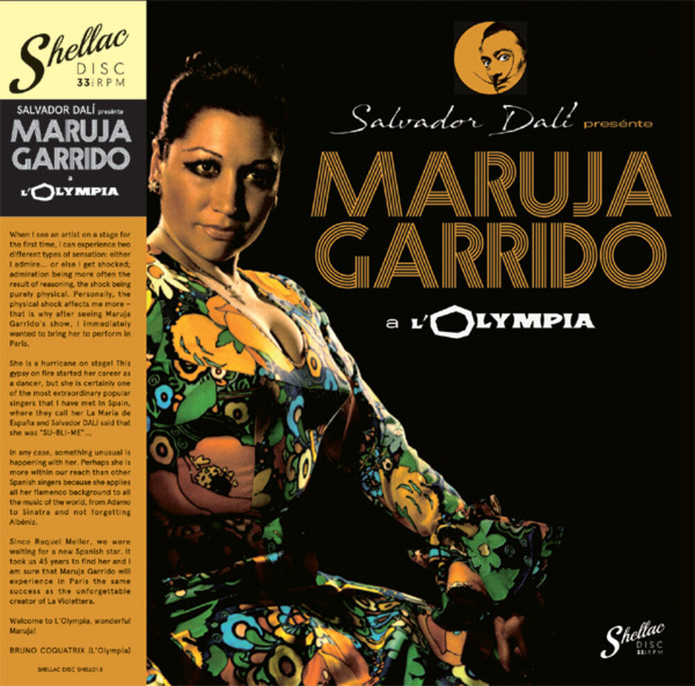 the album cover for Maruja Garrido - Salvador Dali Presente M.G. A L'Olympia