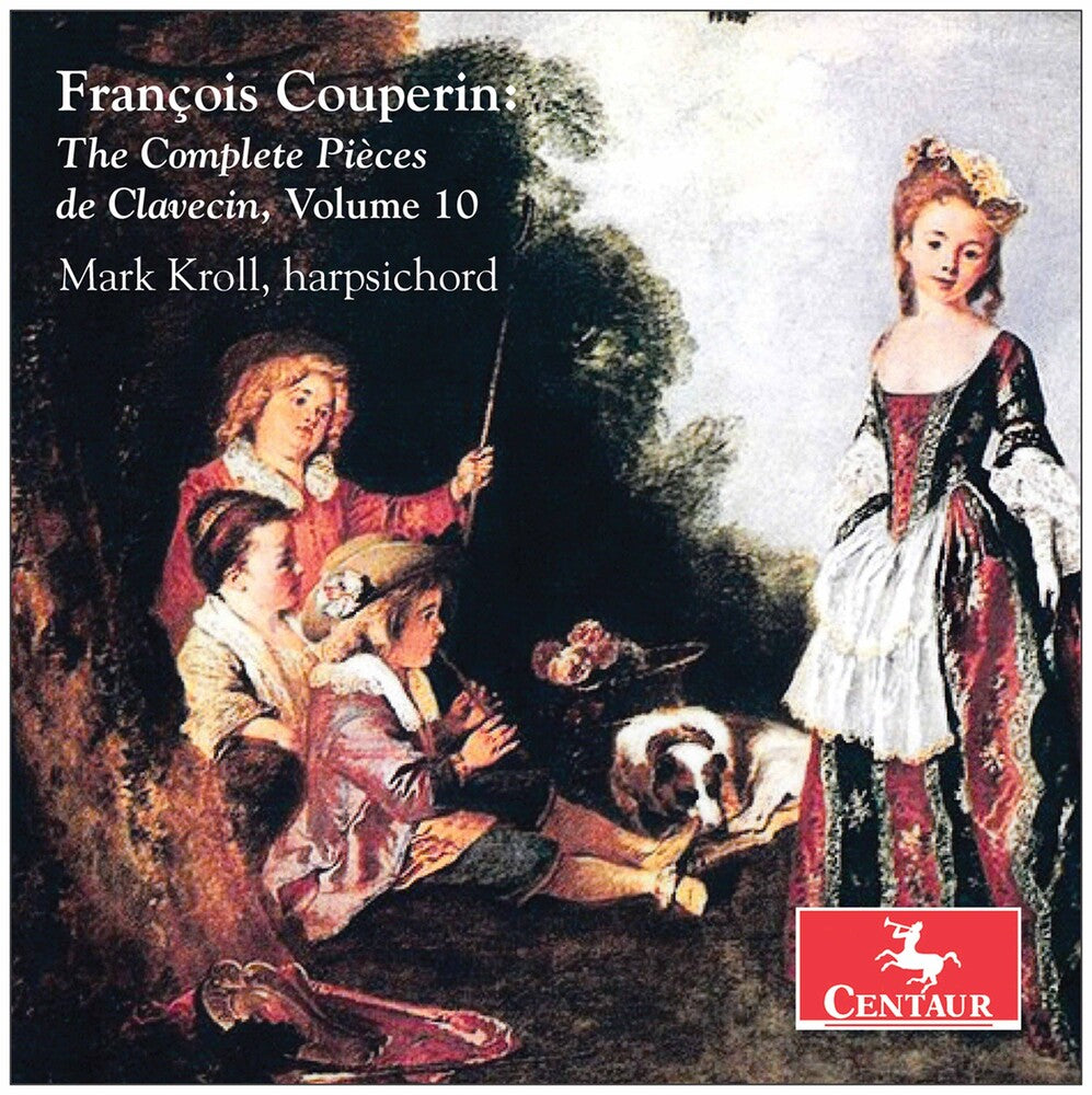 the album cover for Couperin / Kroll - Complete Pieces 10