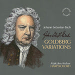 the album cover for J Bach .S. / Archer - Goldberg Variations