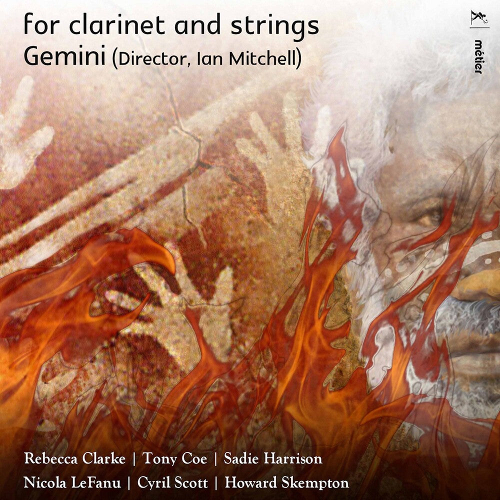 the album cover for For Clarinet & Strings / Various - For Clarinet & Strings