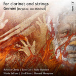 the album cover for For Clarinet & Strings / Various - For Clarinet & Strings