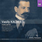 the album cover for Kalafati / Thompson - Piano Music