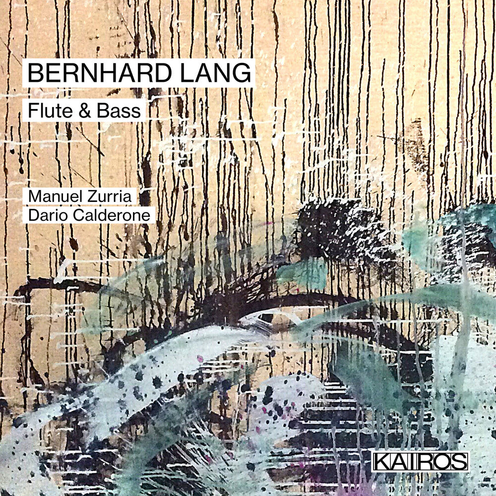the album cover for Manuel Zurria/ Calderone,Dario - Bernhard Lang: Flute & Bass