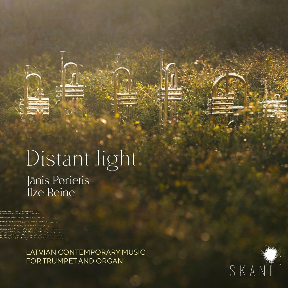 the album cover for Janis Porietis/ Reine,Ilze - Distant Light: Latvian Contemporary Music For Trumpet & Organ
