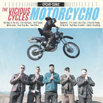 the album cover for Vicious Cycles - Motorcycho