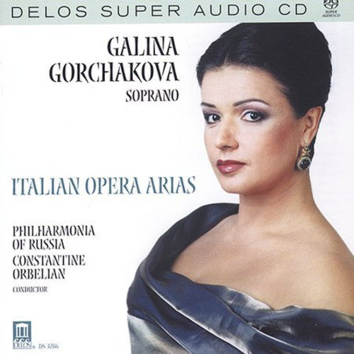 the album cover for Galina Gorchakova - Italian Opera Arias