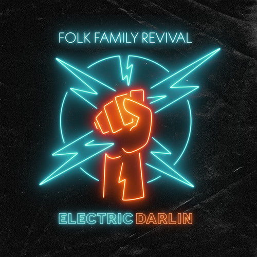 the album cover for Folk Family Revival - Electric Darlin