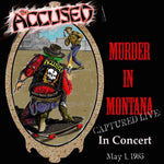 the album cover for Accused - Murder In Montana
