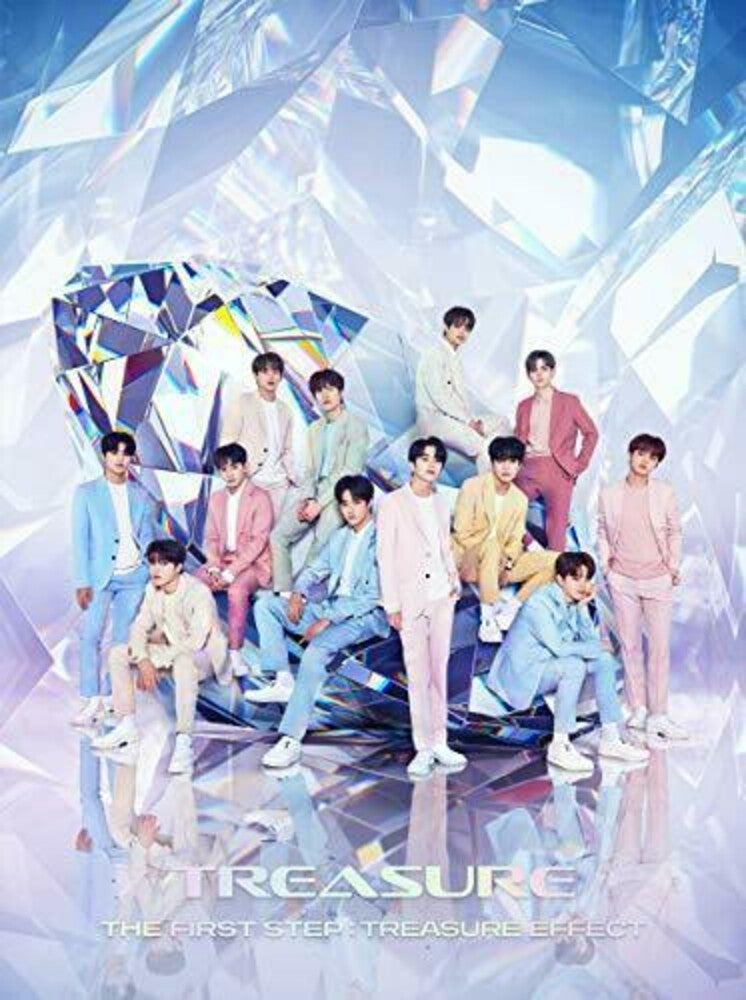 the album cover for Treasure - The First Step: Treasure Effect