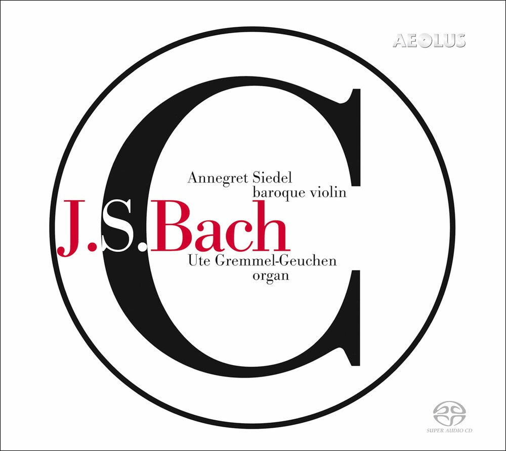 the album cover for J Bach .S. / Siedel / Gremmel-Geuchen - Works for Violin & Organ